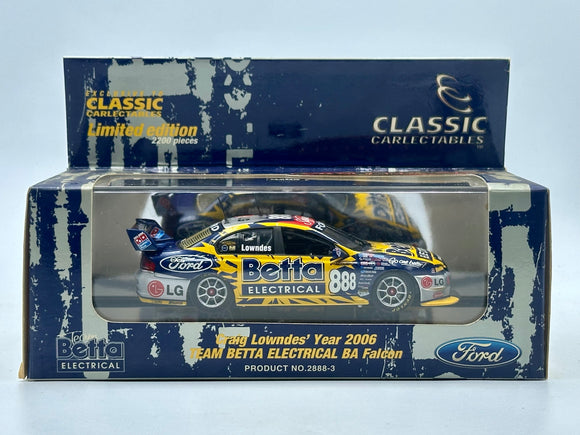 1:43 2006 Craig Lowndes -- #888 Ford BA Falcon -- Classic Carlectables