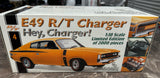 1:18 1972 Chrysler Valiant E49 Charger -- Vitamin C (Orange) -- Classic Carlecta