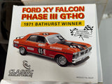 1:18 1971 Bathurst Winner Allan Moffat -- #65E Ford XY Falcon GTHO  -- Classic