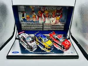 1:43 2007 Bathurst 1000 1-2-3 Set -- Ford 1-3 Finish -- Classic Carlectables