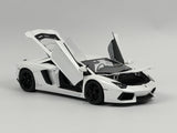 1:18 Lamborghini Aventador LP700-4 -- Bianco Isis (White) -- AUTOart 74663