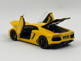 1:18 Lamborghini Aventador LP700-4 -- Giallo Orion (Metallic Yellow) -- AUTOart 74664