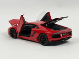 1:18 Lamborghini Aventador LP700-4 -- Rosso Andromeda (Red) -- AUTOart 74669