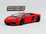 1:18 Lamborghini Aventador LP700-4 -- Rosso Andromeda (Red) -- AUTOart 74669