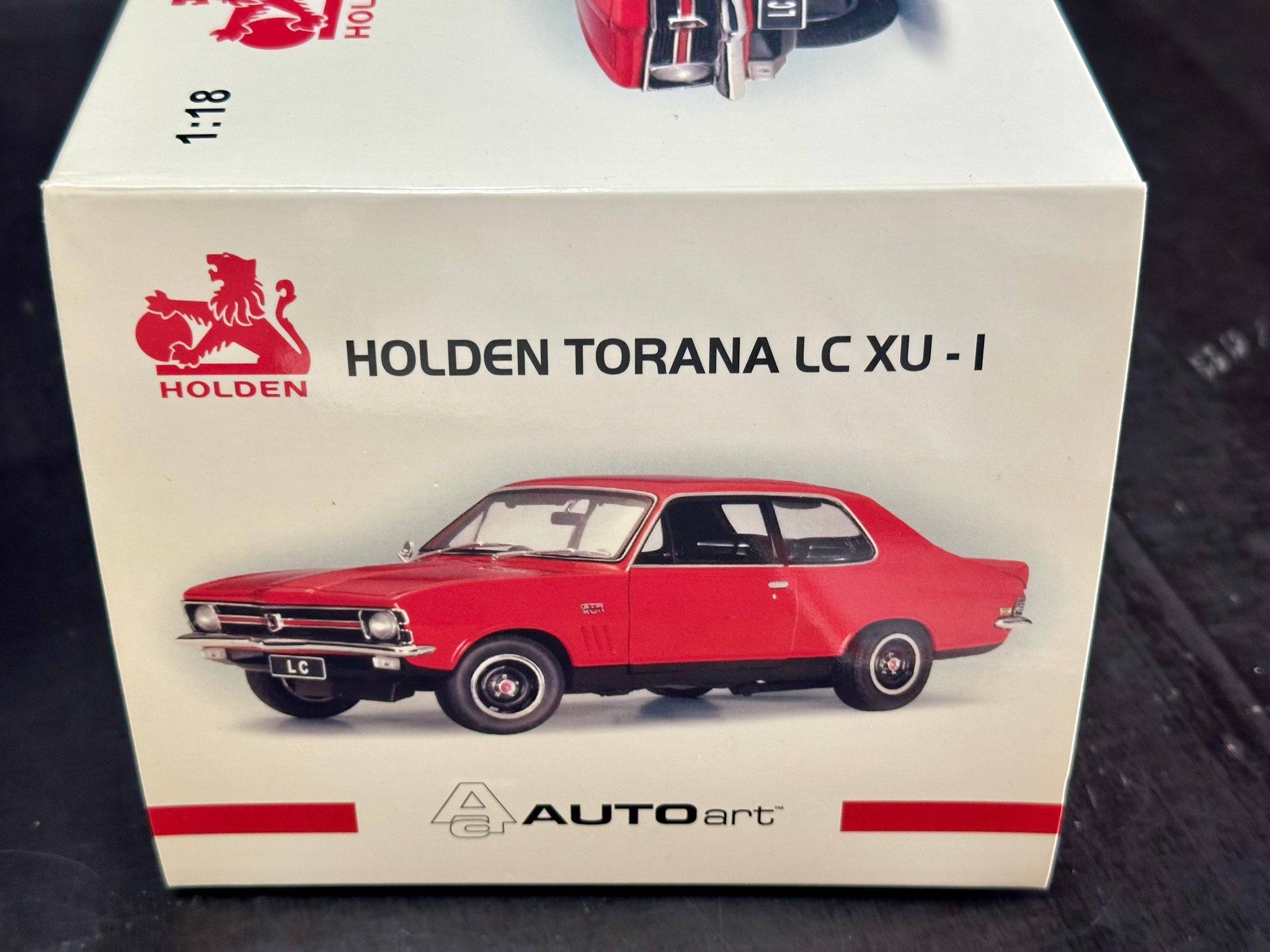 1:18 Holden LC Torana XU-1 GTR -- Rally Red -- Biante/AUTOart