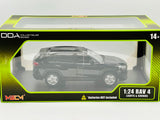 1:24 Toyota Rav-4 XA50 (2019-2024) -- Black -- DDA Collectibles