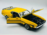 1:18 1971 Ford Mustang Mach 1 -- Yellow -- AUTOart Millennium 72821