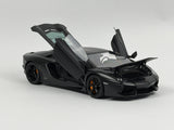 1:18 Lamborghini Aventador LP700-4 -- Nero Nemesis (Matt Black) -- AUTOart 74661