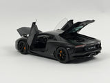 1:18 Lamborghini Aventador LP700-4 -- Nero Nemesis (Matt Black) -- AUTOart 74661