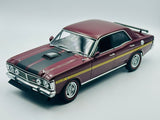 1:18 Ford XY Falcon GTHO Phase 3 -- Vintage Burgundy w/Gold Stripes -- Biante