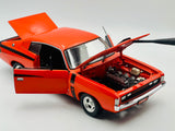 1:18 Chrysler Valiant E49 Charger Big Tank - Hemi Orange -- Classic Carlectables