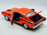1:18 Chrysler Valiant E49 Charger Big Tank - Hemi Orange -- Classic Carlectables