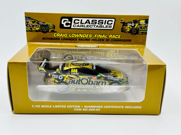 1:43 2018 Craig Lowndes -- Gold Final Race Livery -- Classic Carlectables
