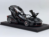 1:18 Ferrari LaFerrari Aperta -- New Black Daytona -- BBR Models BBR182232DIE
