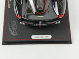 1:18 Ferrari LaFerrari Aperta -- New Black Daytona -- BBR Models BBR182232DIE