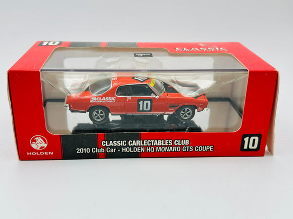 1:43 2010 Classic Carlectables Club Members -- Holden HQ GTS Monaro