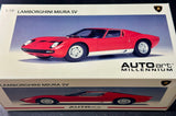 1:18 Lamborghini Miura SV -- Red -- AUTOart Millenium 74543
