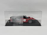 1:18 Ferrari LaFerrari Test 2012 -- Rosso Corsa 322 / Matt Black -- BBR Models SH