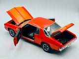 1:18 Holden HQ Monaro GTS Coupe -- Tangerine w/Lone O'Ranger Stripes -- Classic
