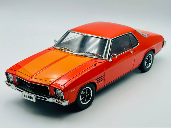1:18 Holden HQ Monaro GTS Coupe -- Tangerine w/Lone O'Ranger Stripes -- Classic