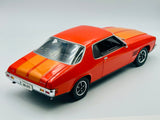 1:18 Holden HQ Monaro GTS Coupe -- Tangerine w/Lone O'Ranger Stripes -- Classic