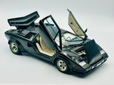 1:18 Lamborghini Countach 5000 S -- Black -- AUTOart Millenium 74533