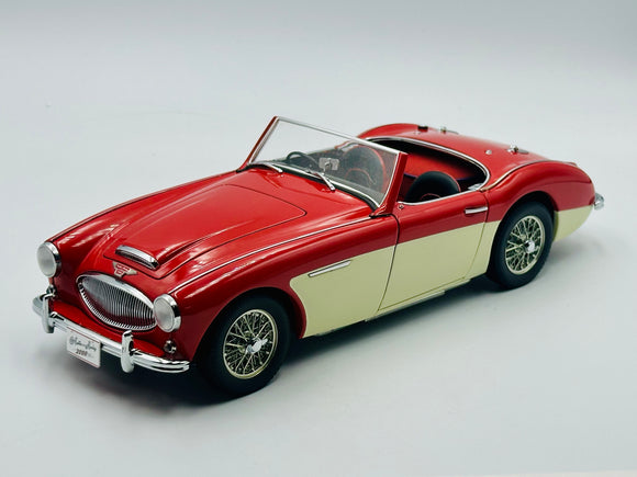 1:18 Austin Healey 3000 MKII -- Red/White -- AUTOart Millennium 70721