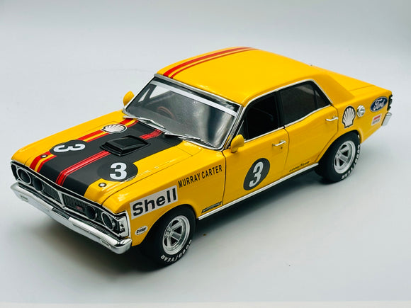 1:18 1973 Bathurst Murray Carter -- #3 Ford XY Falcon GTHO Phase 3 -- Biante/AUTOart