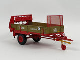 1:16 Krone Optimat Spreader Tractor Trailer -- Red -- Universal Hobbies