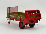1:16 Krone Optimat Spreader Tractor Trailer -- Red -- Universal Hobbies