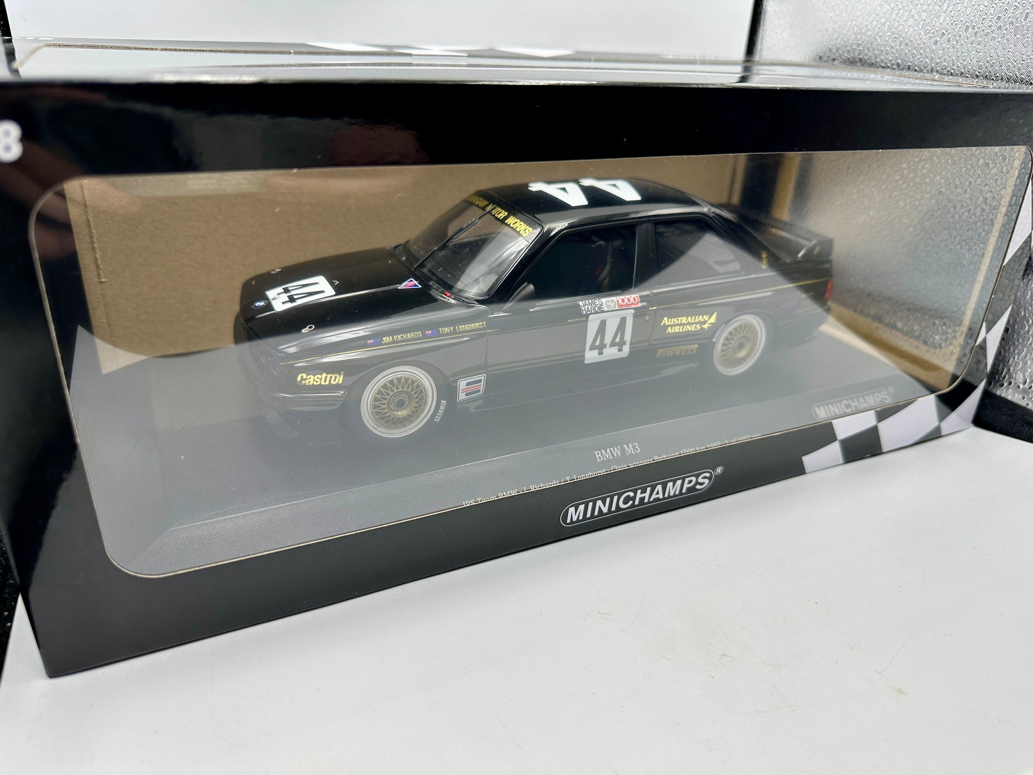 1:18 1987 Bathurst Class 2 Winner Richards/Longhurst - BMW M3 (E30) -