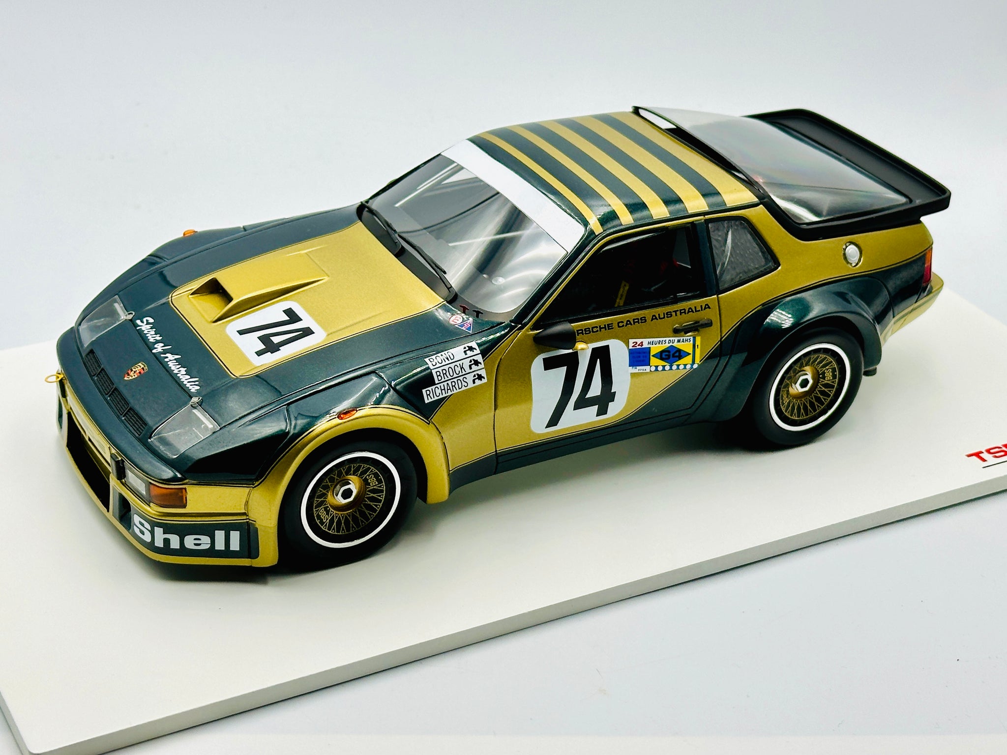 1:18 1981 Le Mans 24 Hour -- Brock/Bond/Richards -- Porsche 924 -- TSM