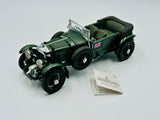 1:24 1929 Bentley 4 1/2 Litre "Blower" -- Dark Green -- Franklin Mint
