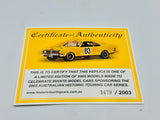 1:18 Holden HT Monaro -- 2003 TCM Yellow Livery -- Biante/AUTOart