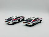 1:43 1977 Bathurst Twin Pack -- #1 & #2 Moffat -- Ford XC Falcon -- Trax TRS10