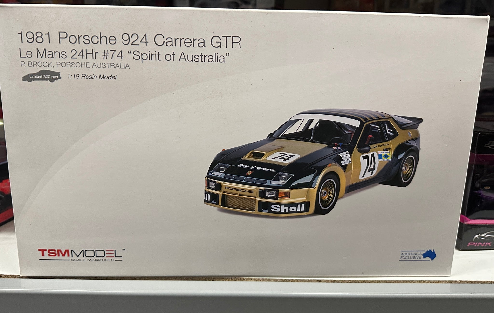 1:18 1981 Le Mans 24 Hour -- Brock/Bond/Richards -- Porsche 924 -- TSM