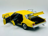 1:18 Holden HJ Monaro GTS Sedan -- Absinth Yellow -- Classic Carlectables