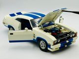 1:18 Ford XC Falcon Cobra Coupe -- White w/Blue Stripes -- Biante/AUTOart