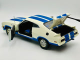 1:18 Ford XC Falcon Cobra Coupe -- White w/Blue Stripes -- Biante/AUTOart