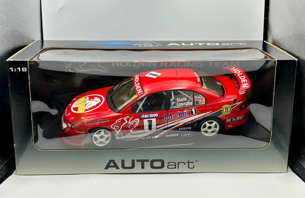 HOLDEN: A NOS 1:18 scale Autoart Holden Commodore 2000 Skaife/Lowndes #1 Limited Edition and HOLDEN: A NOS 1:18 scale Autoart Holden Commodore 2000 Skaife/Lowndes #1 Limited Edition and