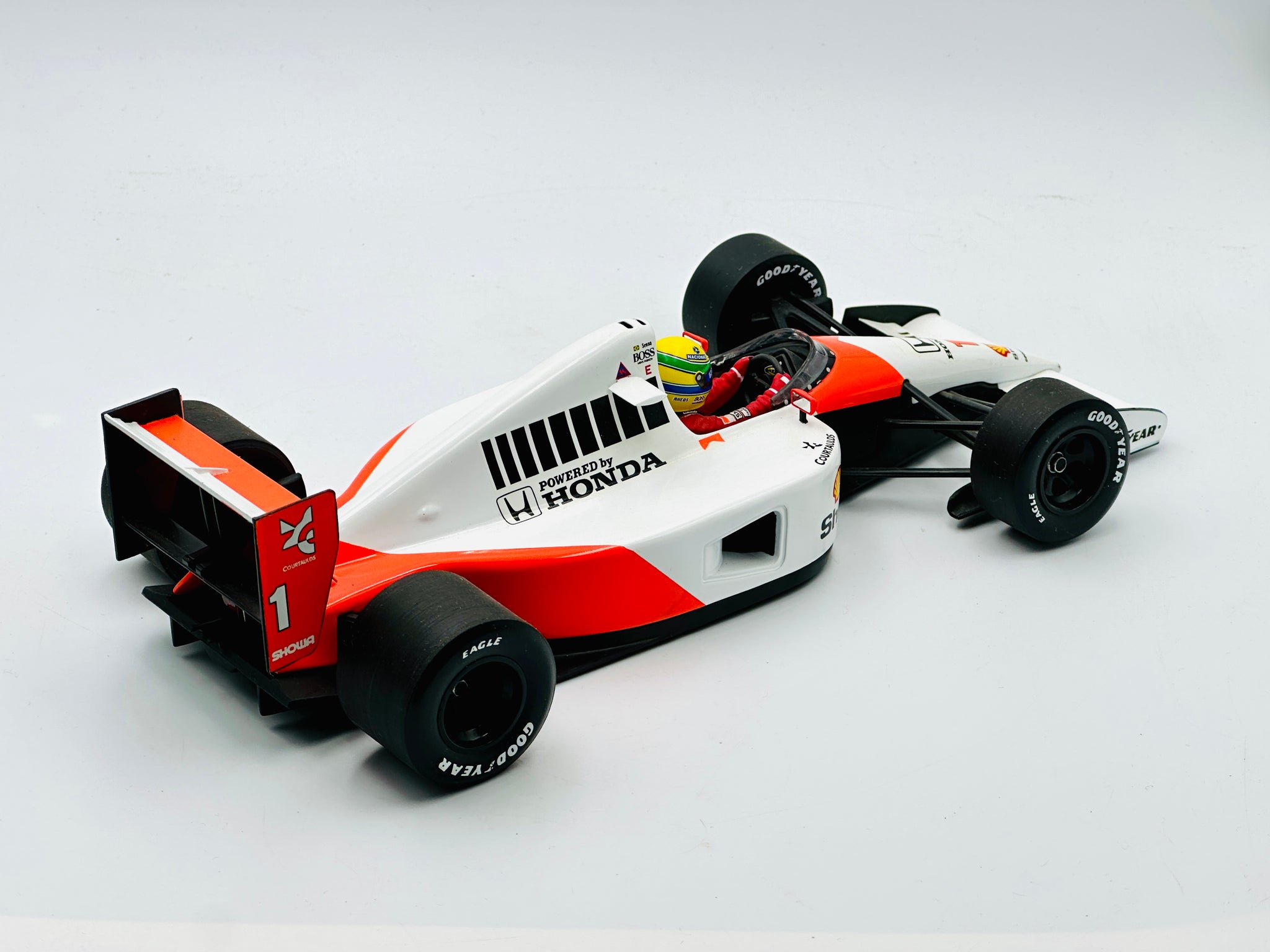 【1/18】Minichamps MP4/6 Ayrton Senna Mclaren MP4/6 Ayrton Senna 1991 F1 World Champion 1:18