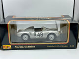 1:18 1958 1000km Buenos Aires Race -- #48 Porsche 550A Spyder -- Maisto