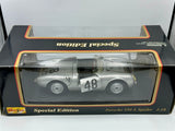 1:18 1958 1000km Buenos Aires Race -- #48 Porsche 550A Spyder -- Maisto