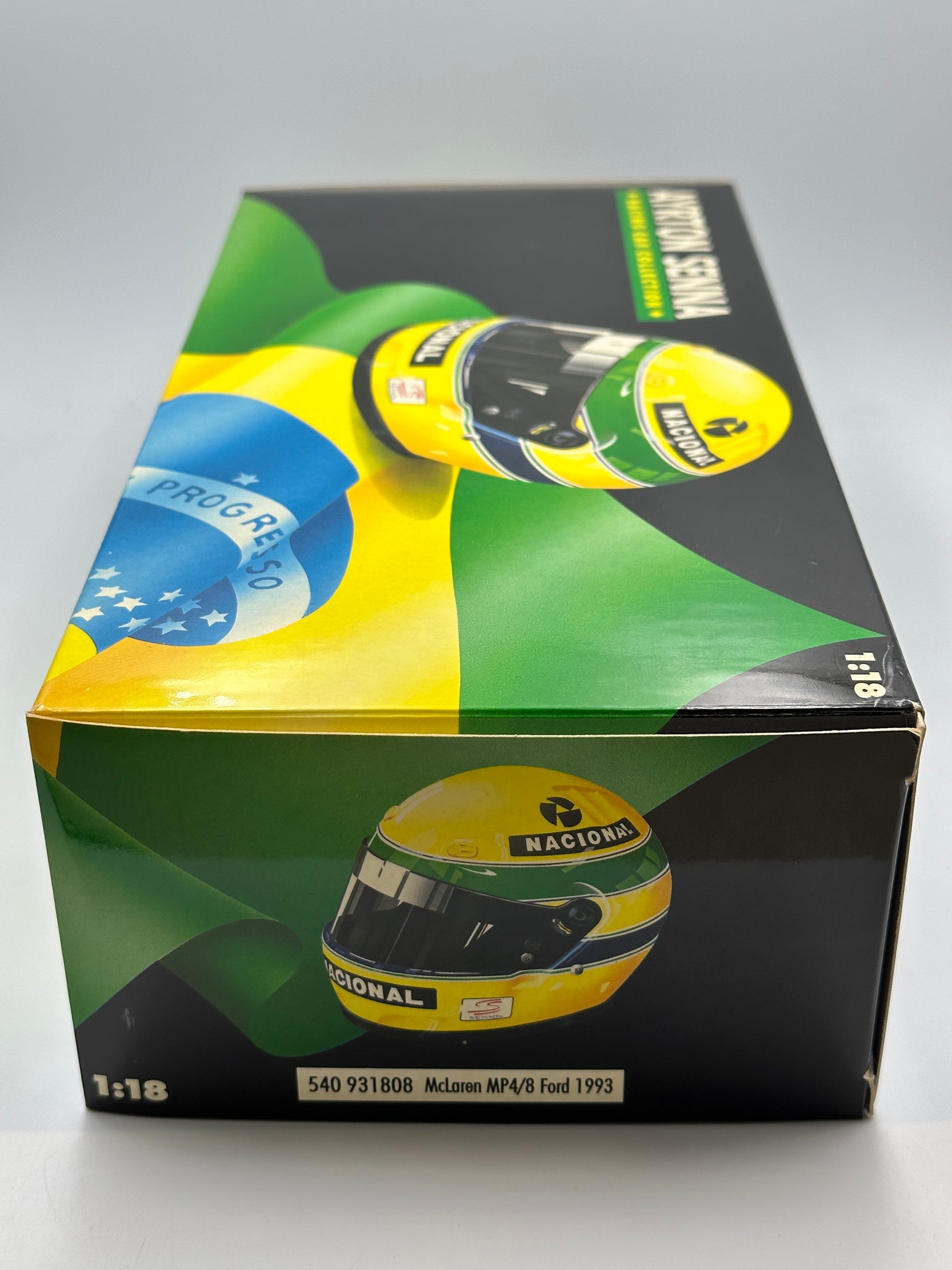 McLAREN MP4/8 FORD GP 1993 A. SENNA MINICHAMPS 1:43 de reference 53 McLAREN MP4/8 FORD GP 1993 A. SENNA MINICHAMPS 1:43 de reference 53