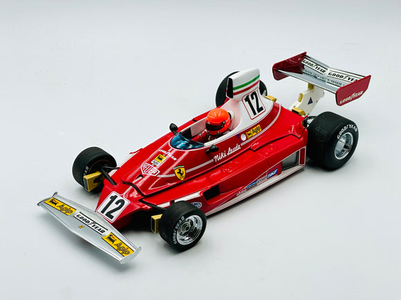 1:18 1975 Niki Lauda - World Champion -- #12 Ferrari 312 T -- Minichamps F1
