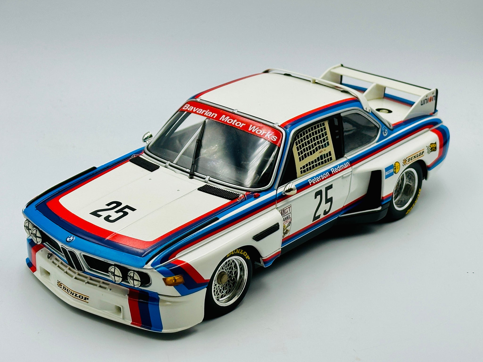 1:18 1975 Sebring 12 Hours Winner -- #25 BMW CSL 3.5 -- Minichamps