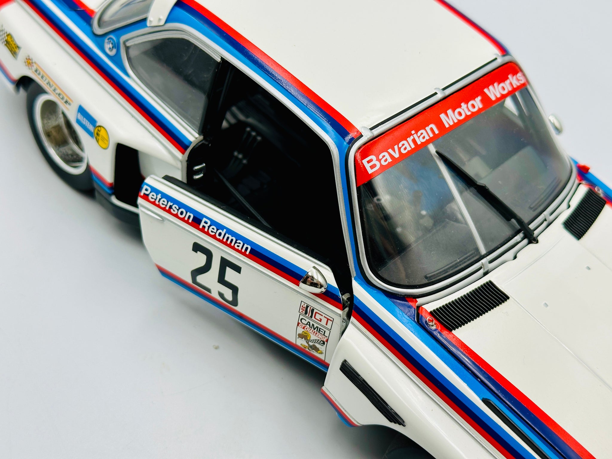 1:18 1975 Sebring 12 Hours Winner -- #25 BMW CSL 3.5 -- Minichamps