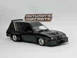 1:18 Ford Falcon XC Concorde Panel Van -- Midnight Rider - Black w/Stripes -- ACE Models