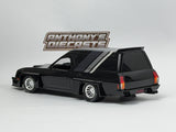 1:18 Ford Falcon XC Concorde Panel Van -- Midnight Rider - Black w/Stripes -- ACE Models