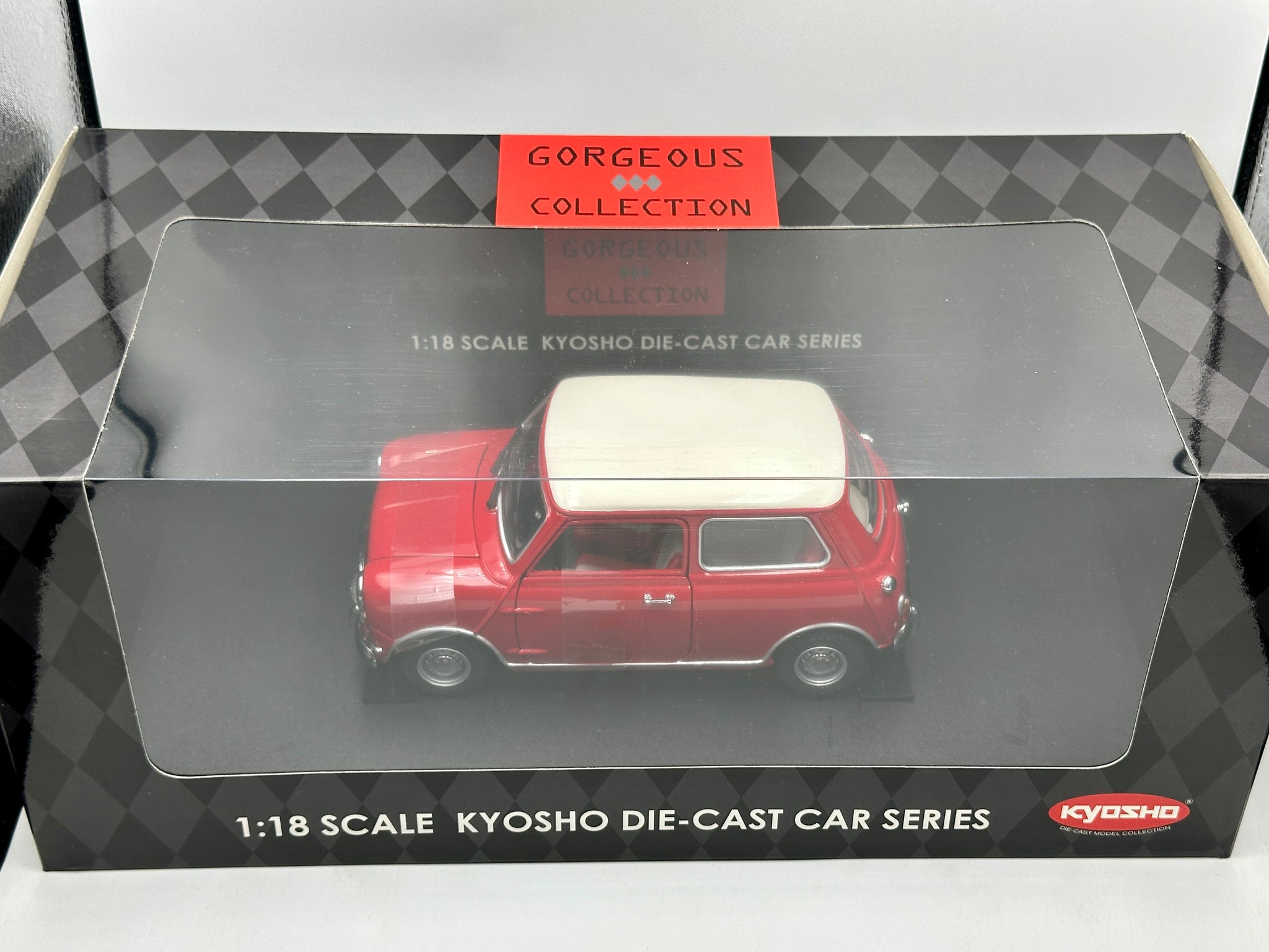 Modèle réduit Morris Mini Mirror Blanc 1/18 | Kyosho Modèle réduit Morris Mini Mirror Blanc 1/18 | Kyosho